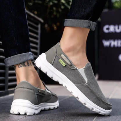 Men Casual Canvas Shoes-My Soft Slipper