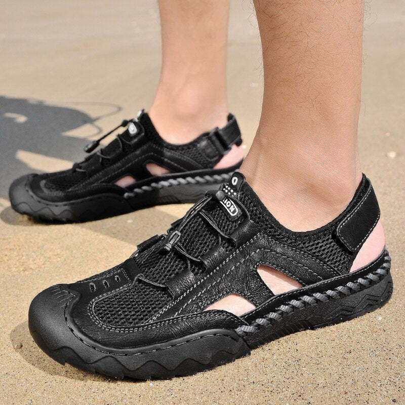 Summer Breathable Lightweight Beach Sandals-My Soft Slipper