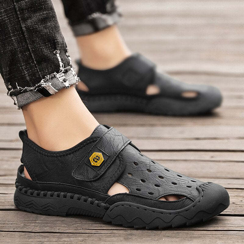 Classic Non-Slip Breathable Men's Sandals-My Soft Slipper