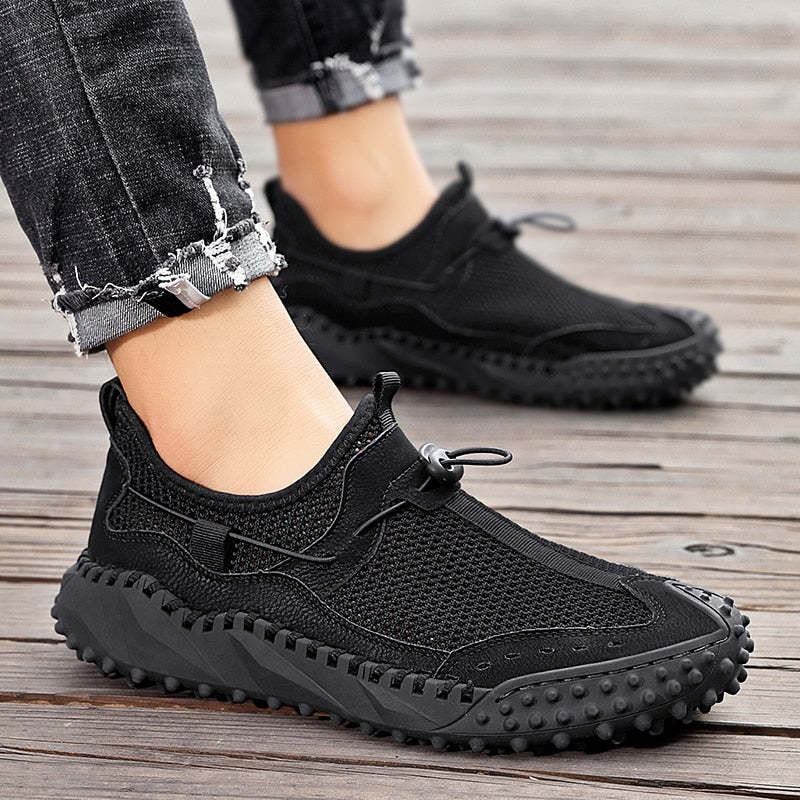 Summer Men's New Breathable Mesh Shoes-My Soft Slipper