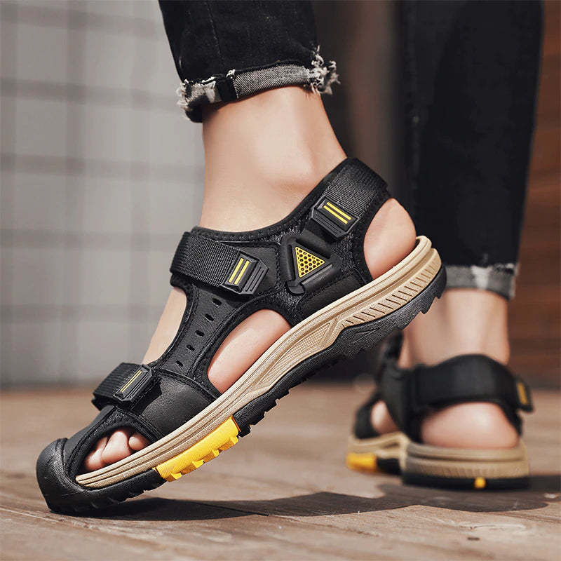 Outdoor Non-slip Summer Beach Men's Sandals-My Soft Slipper