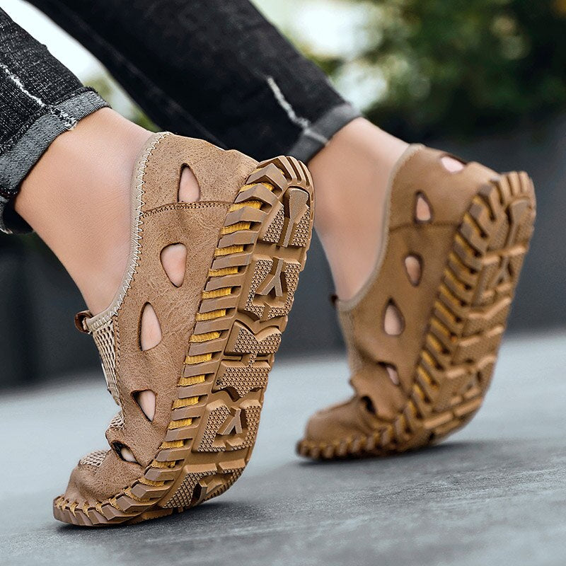 High Quality Mesh Men Summer Shoes-My Soft Slipper