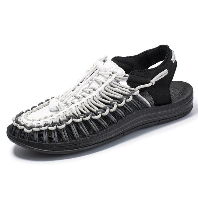 Handmade Weaving Design Breathable Sandals For Men-My Soft Slipper
