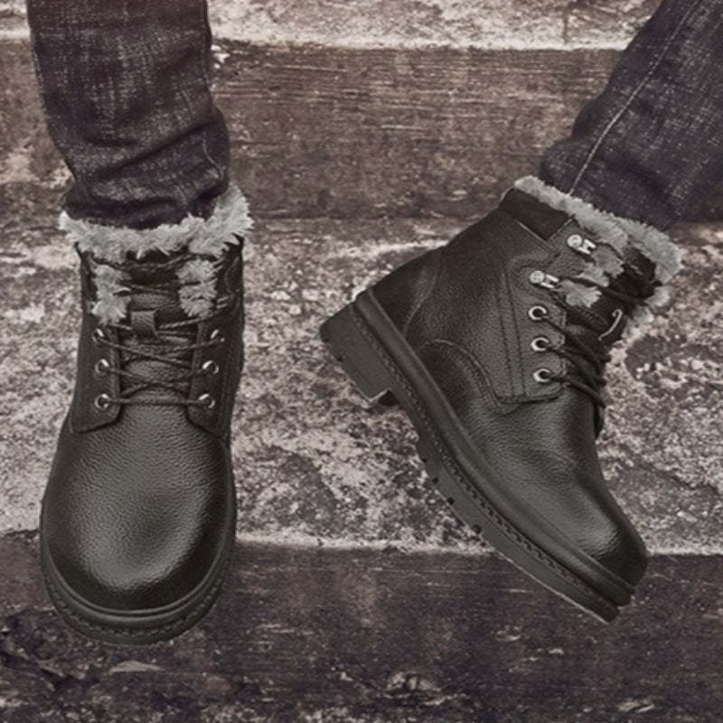 Men's Outdoor Working Snow Ankle Boots-My Soft Slipper
