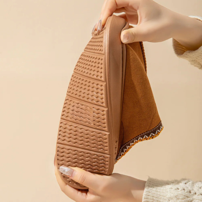 Cozy Faux Fur Lined Winter Slippers-My Soft Slipper