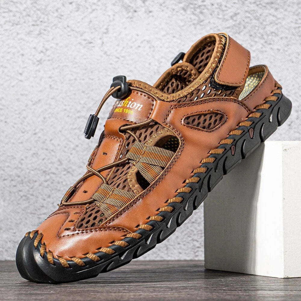 Mesh Summer Men's Outdoor Sandals-My Soft Slipper