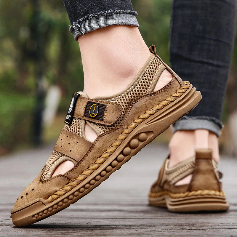 Handmade Summer Comfortable Men's Sandals-My Soft Slipper