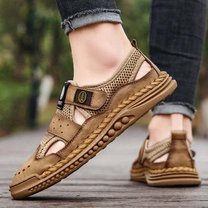 Handmade Summer Comfortable Men's Sandals-My Soft Slipper