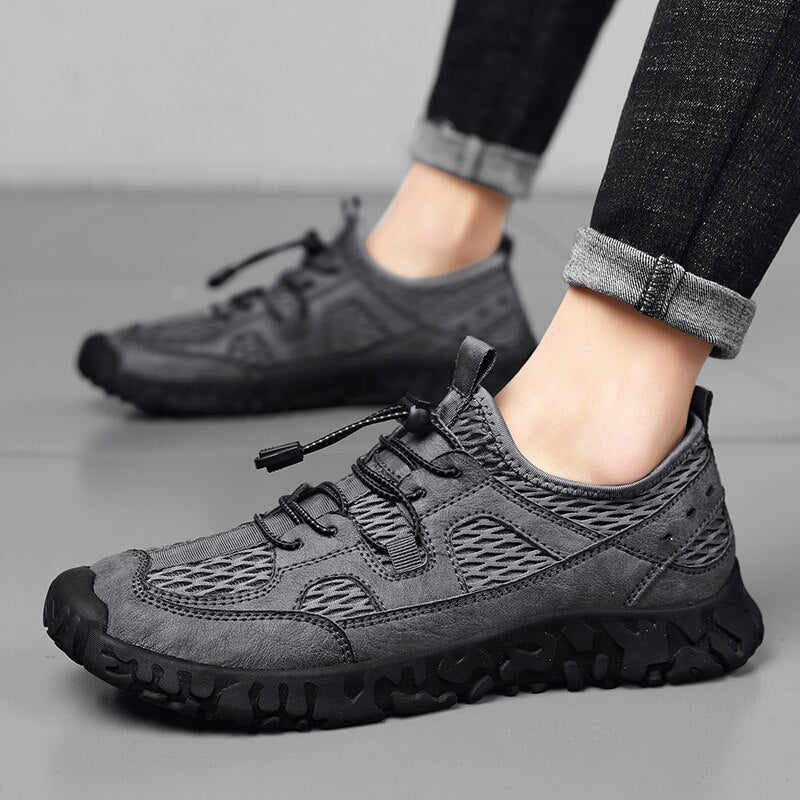 Breathable Mesh Men Shoes-My Soft Slipper