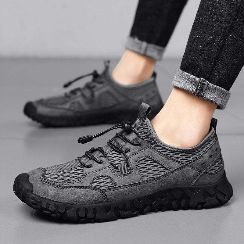 Breathable Mesh Men Shoes-My Soft Slipper