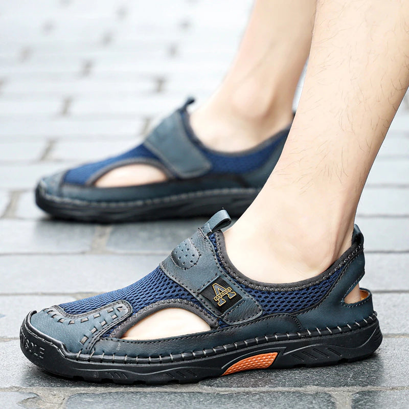 Summer Casual Male Soft Walking Beach Sandals-My Soft Slipper