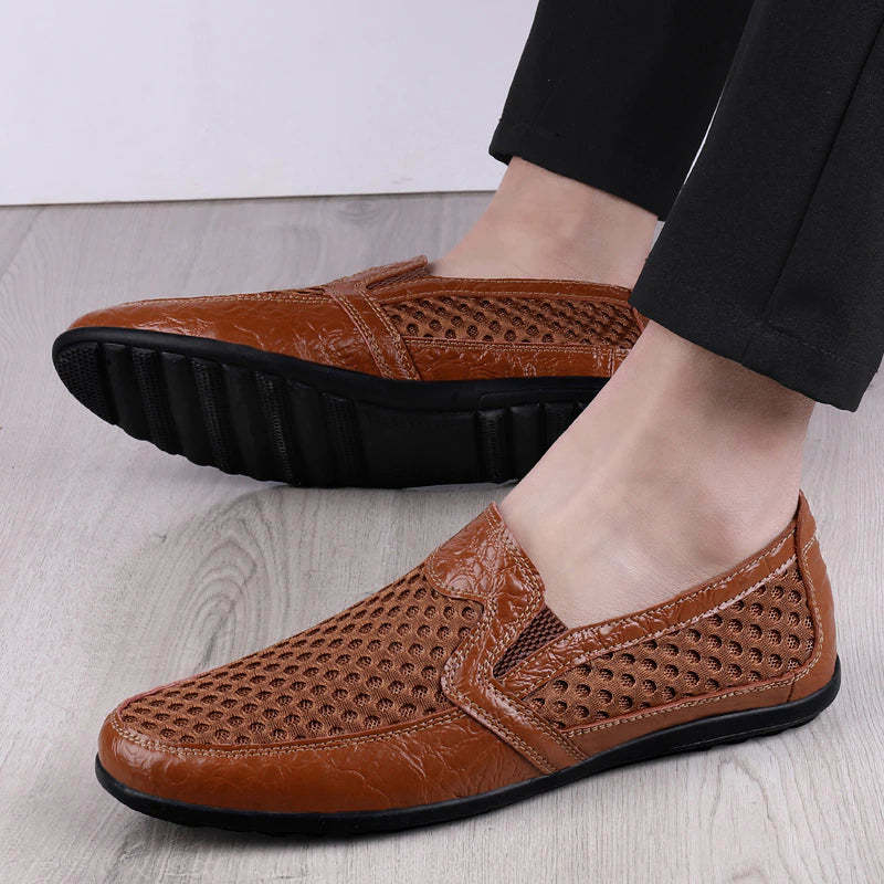 Outdoor Non-slip Mesh Men's Shoes-My Soft Slipper