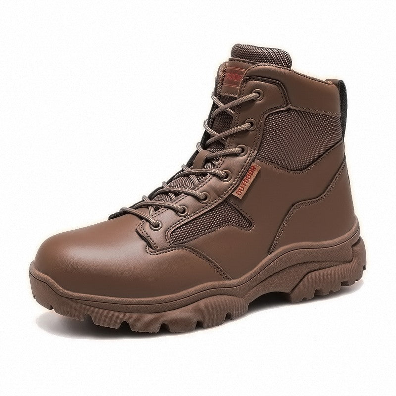 Men's Ankle Waterproof Military Boots-My Soft Slipper