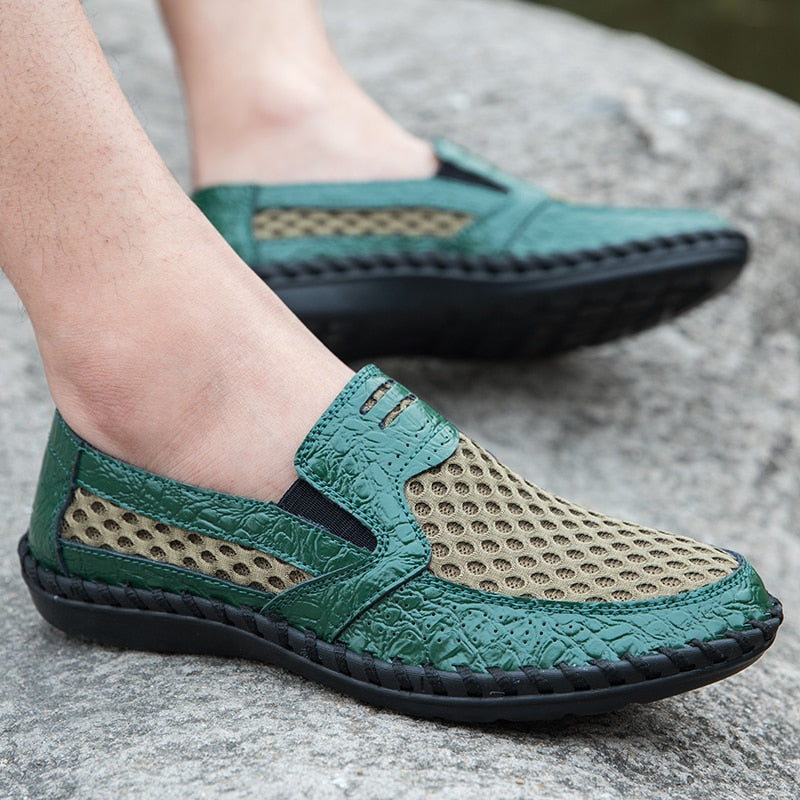 Summer Fashion Casual Breathable Mesh Shoes-My Soft Slipper