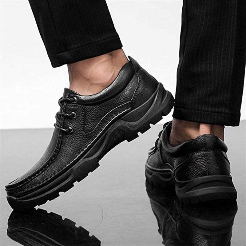 Handmade High Quality Genuine Leather Shoes-My Soft Slipper