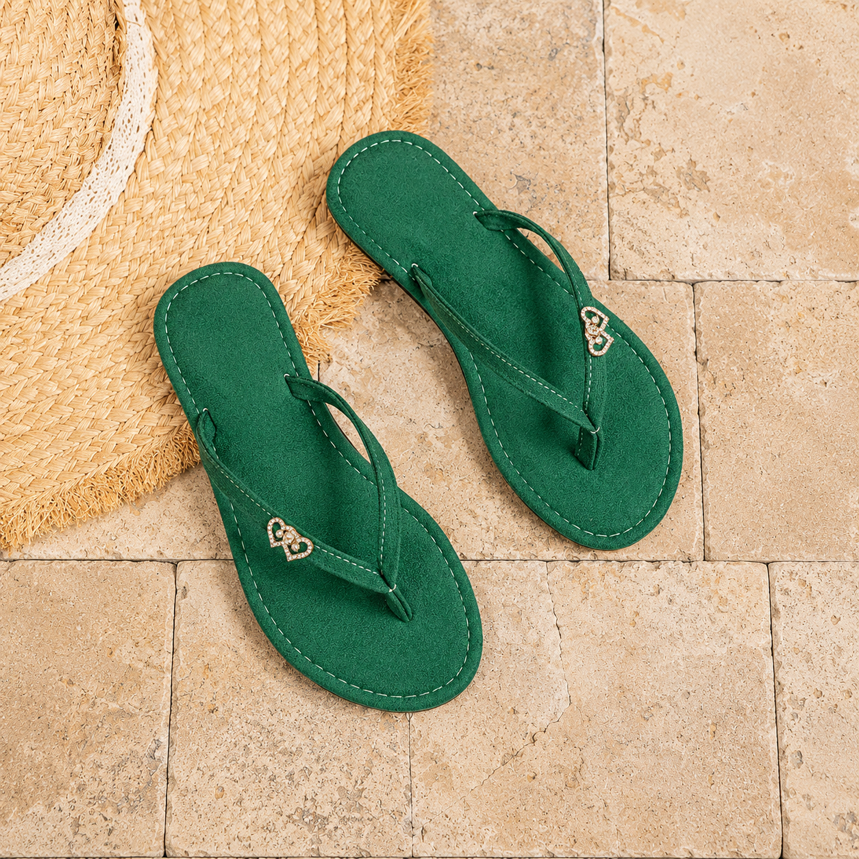 Casual Versatile Travel Flat Thong Sandals For Women