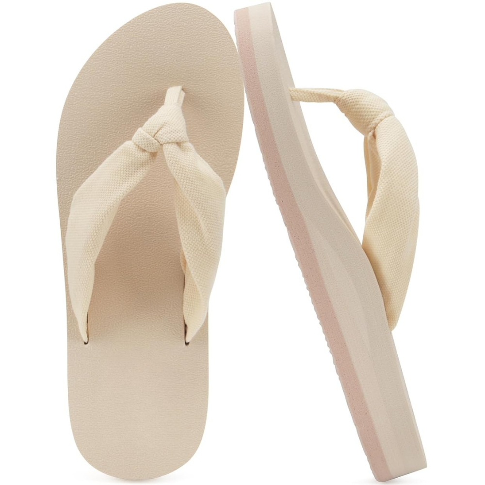 Arch Support Flip Flops Beach Slipper For Women
