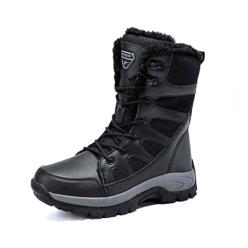 Casual Waterproof High Top Men's Boots-My Soft Slipper