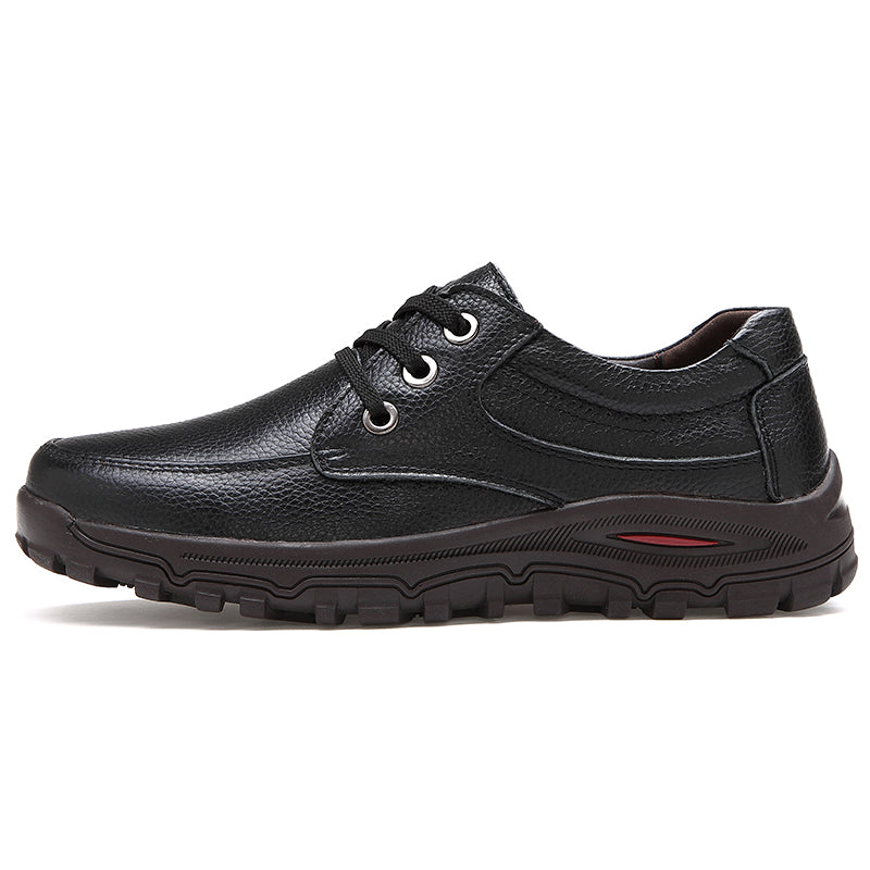 Leather Casual Men Flats Shoes-My Soft Slipper