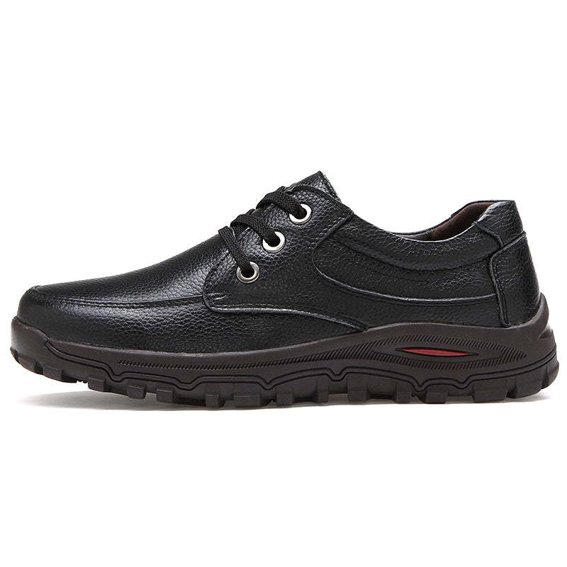 Leather Casual Men Flats Shoes-My Soft Slipper