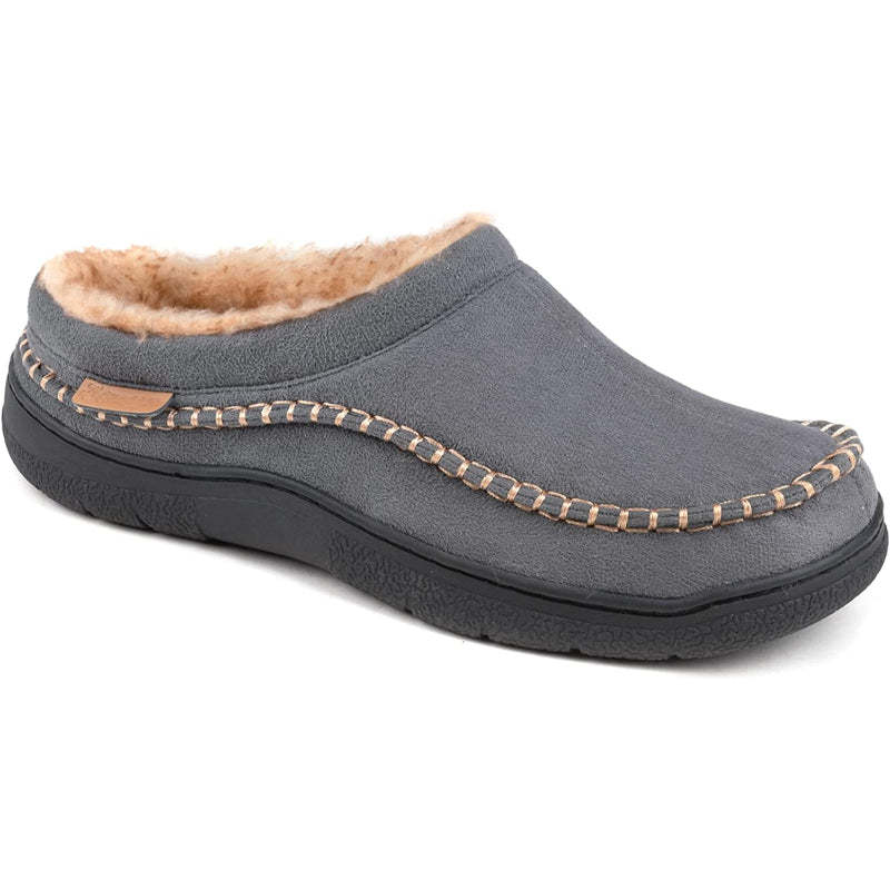 Fluffy Wide Loafer Shoes For Men-My Soft Slipper