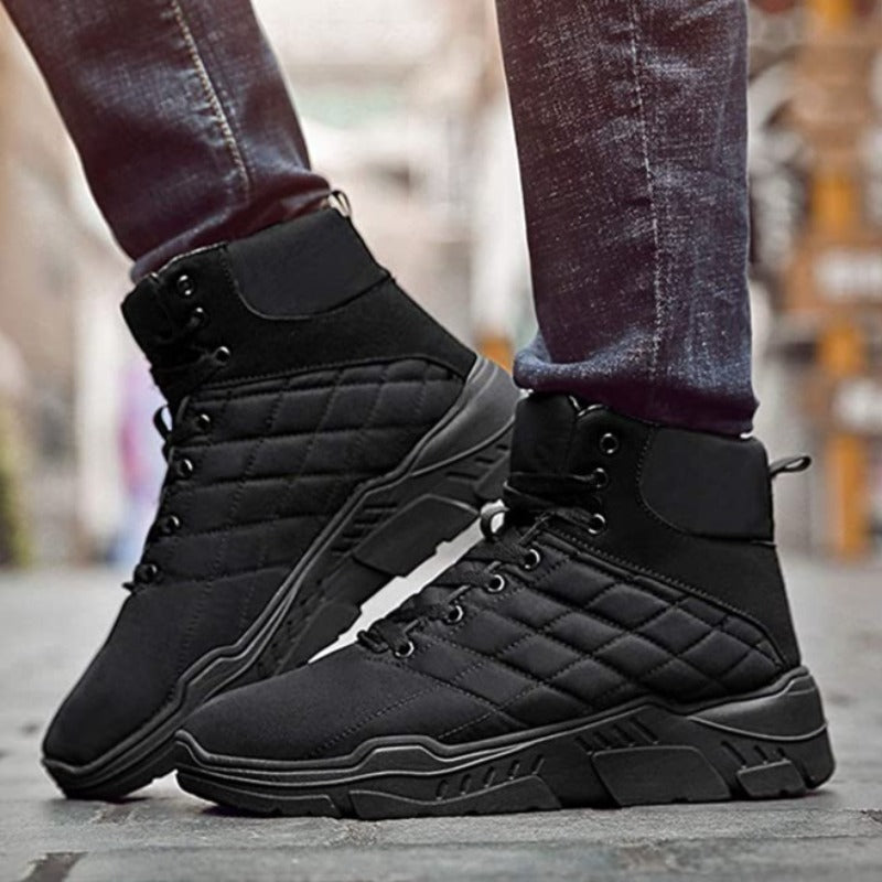 Winter Warm Snow Ankle Boot For Men's-My Soft Slipper