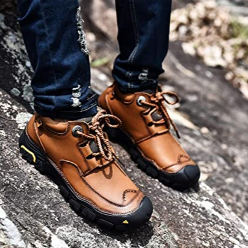 Men's Outdoor Working Ankle Boots-My Soft Slipper