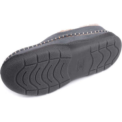 Fluffy Wide Loafer Shoes For Men-My Soft Slipper