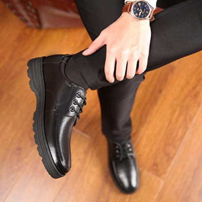Leather Casual Men Flats Shoes-My Soft Slipper