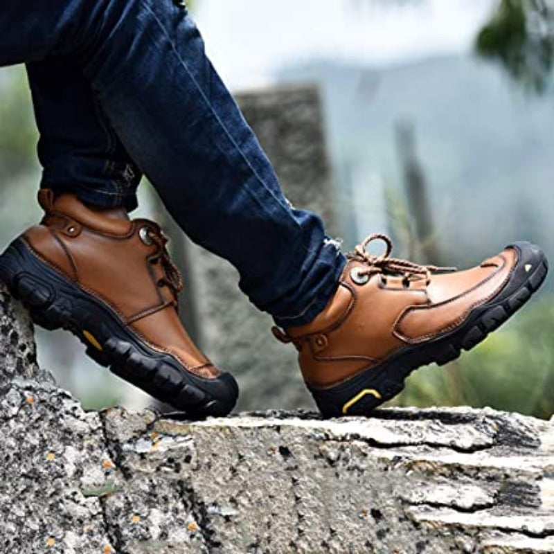 Men's Outdoor Working Ankle Boots-My Soft Slipper