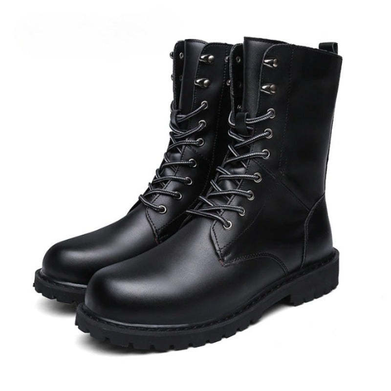 Warm Motorcycle Boots For Men-My Soft Slipper