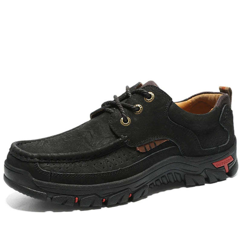 Genuine Leather Men Shoes-My Soft Slipper