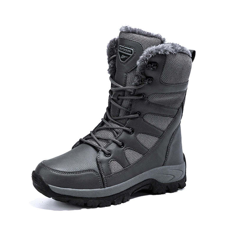 Casual Waterproof High Top Men's Boots-My Soft Slipper