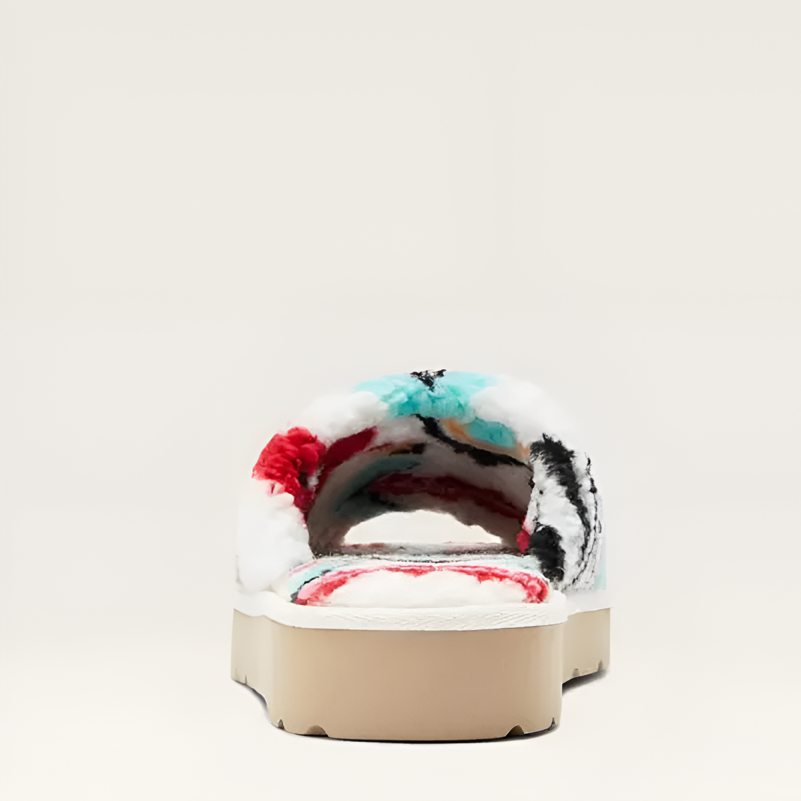 Women Cozy Chic Square Toe Slipper