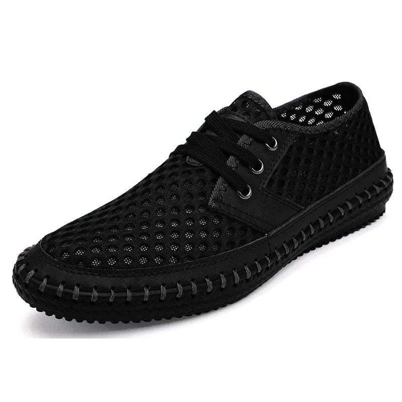 Breathable Slip On Mesh Shoes For Men-My Soft Slipper