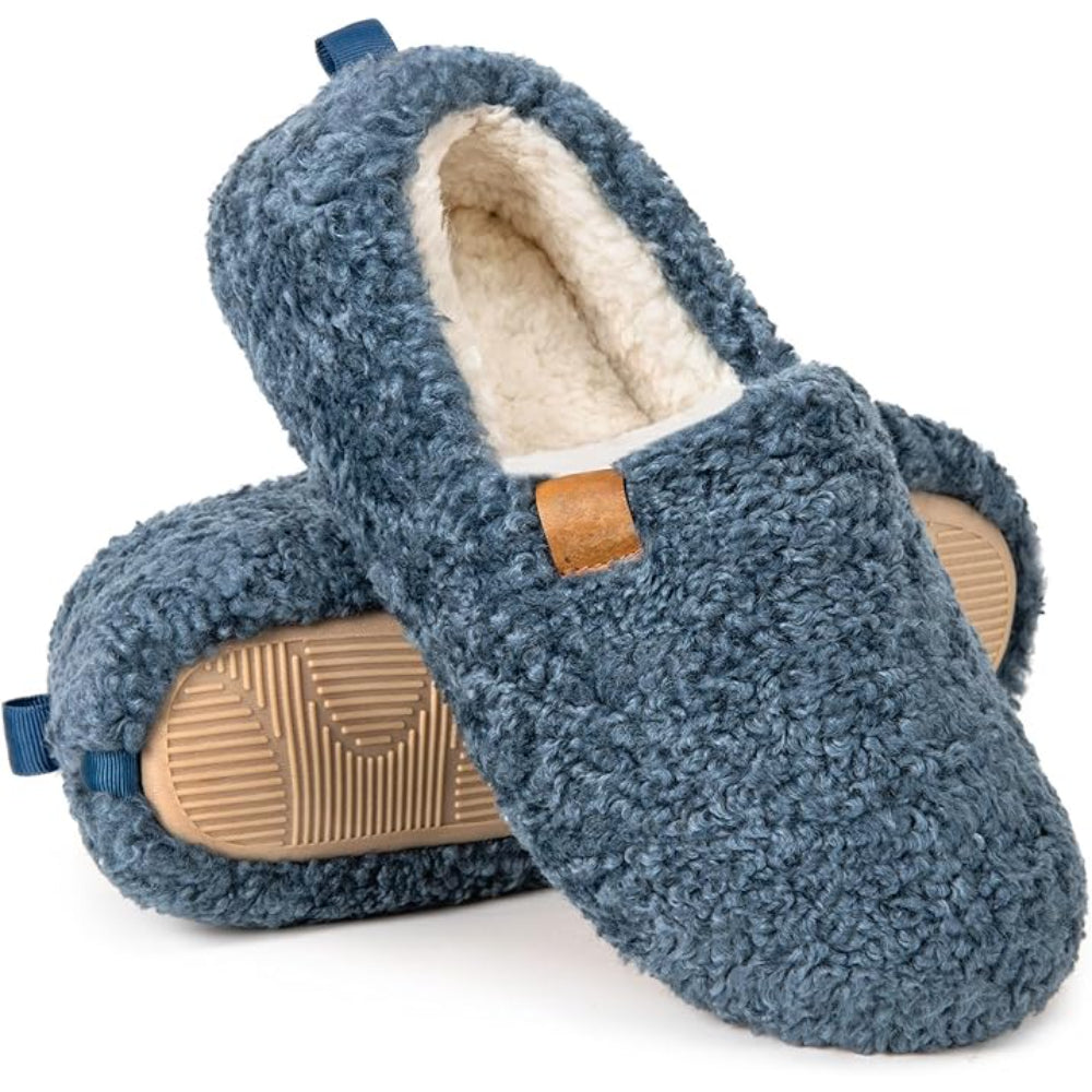 Cozy Faux Wool With Foam House Sandals-My Soft Slipper
