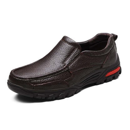 Handmade High Quality Leather Shoes-My Soft Slipper