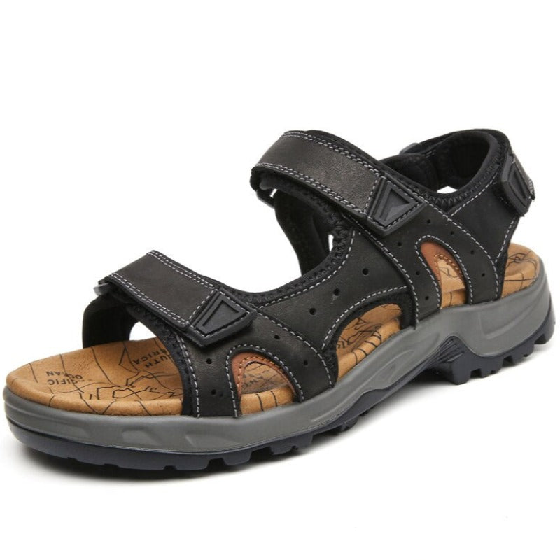 Fashion Summer Genuine Leather Sandals-My Soft Slipper