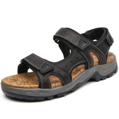 Fashion Summer Genuine Leather Sandals-My Soft Slipper