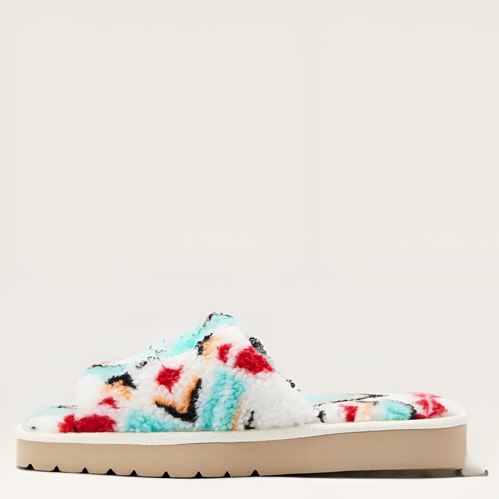 Women Cozy Chic Square Toe Slipper