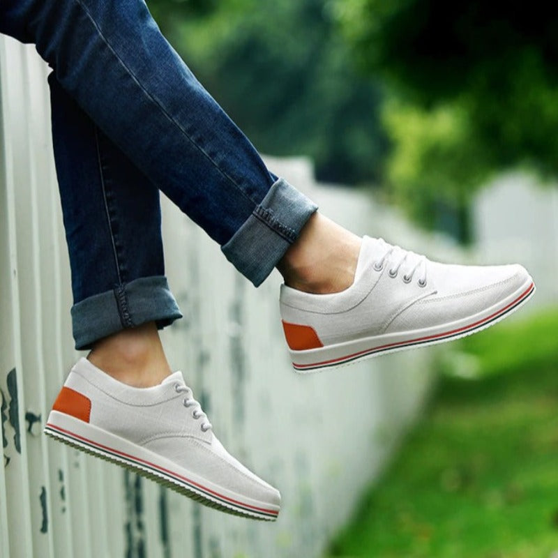 Breathable Men's Lace Up Shoes-My Soft Slipper