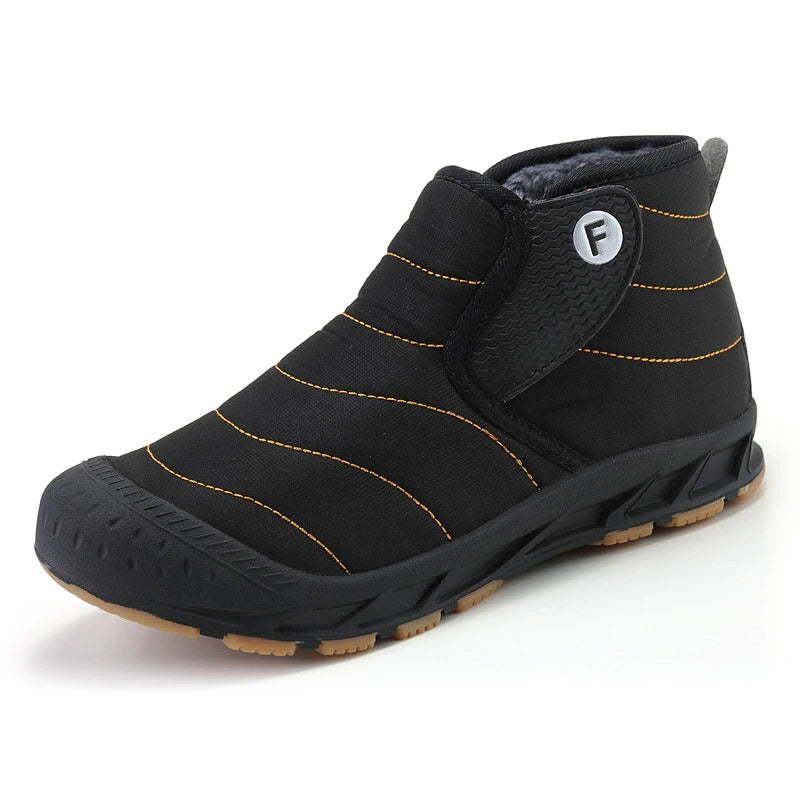 Men's Warm Slip On Ankle Boots-My Soft Slipper