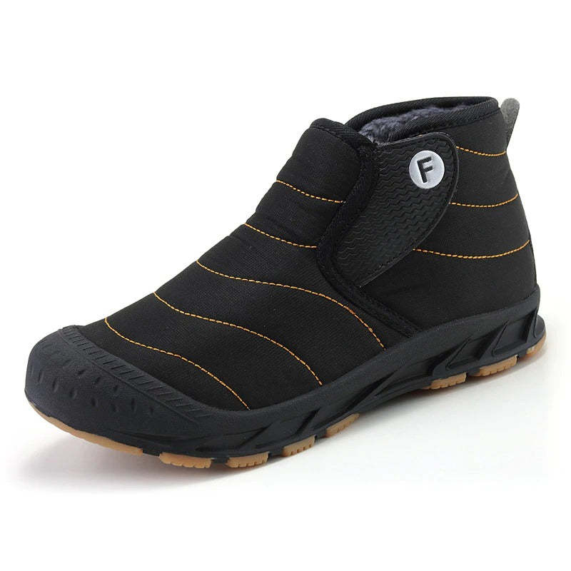 Men's Warm Slip On Ankle Boots-My Soft Slipper