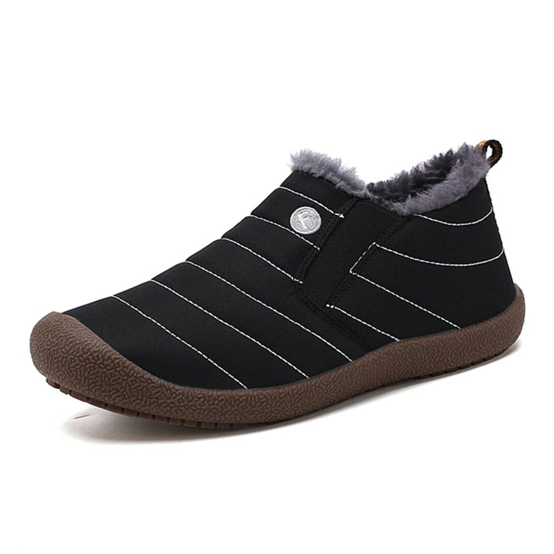 Men's Warm Snow Waterproof Outdoor Ankle Boots-My Soft Slipper
