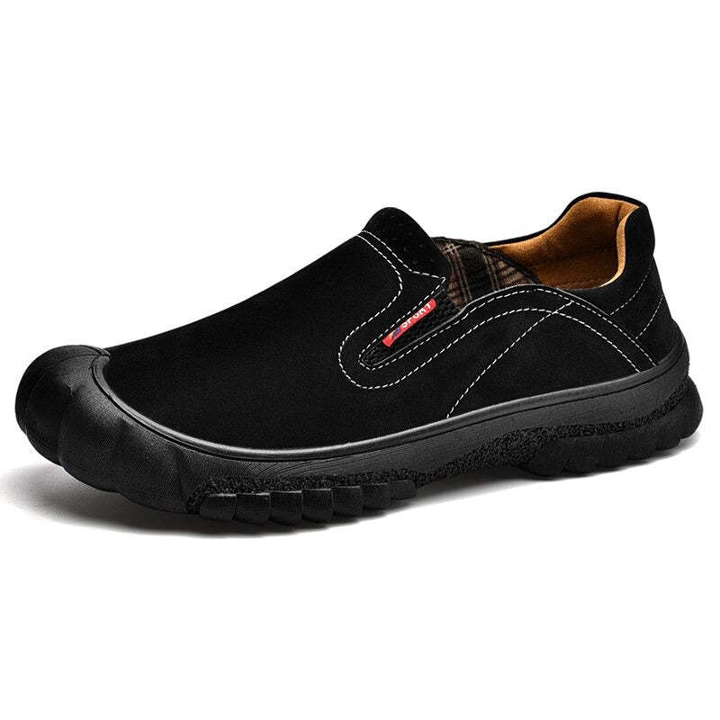 Men's Casual Comfortable Leather Sneakers-My Soft Slipper