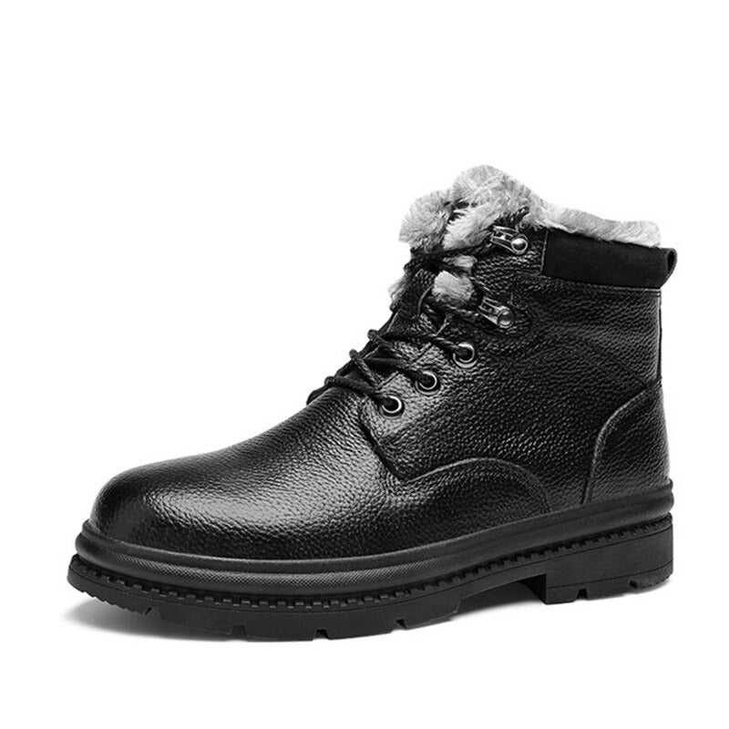 Men's Outdoor Working Snow Ankle Boots-My Soft Slipper