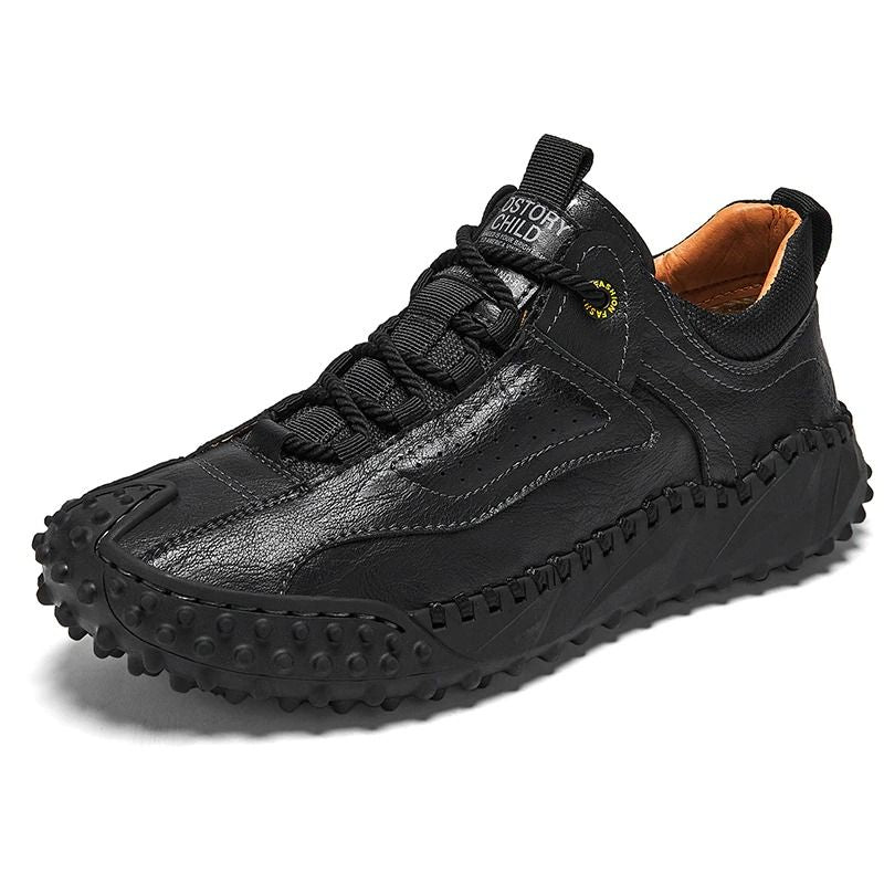 Men's Soft Leather Comfortable Shoes-My Soft Slipper