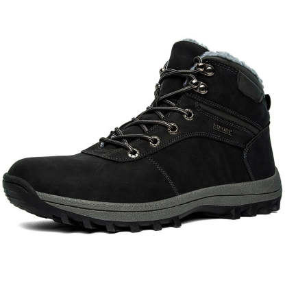 Men's Warm Waterproof Comfortable Ankle Boots-My Soft Slipper