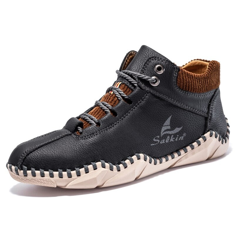 Men's Winter Warm Handmade Boots-My Soft Slipper