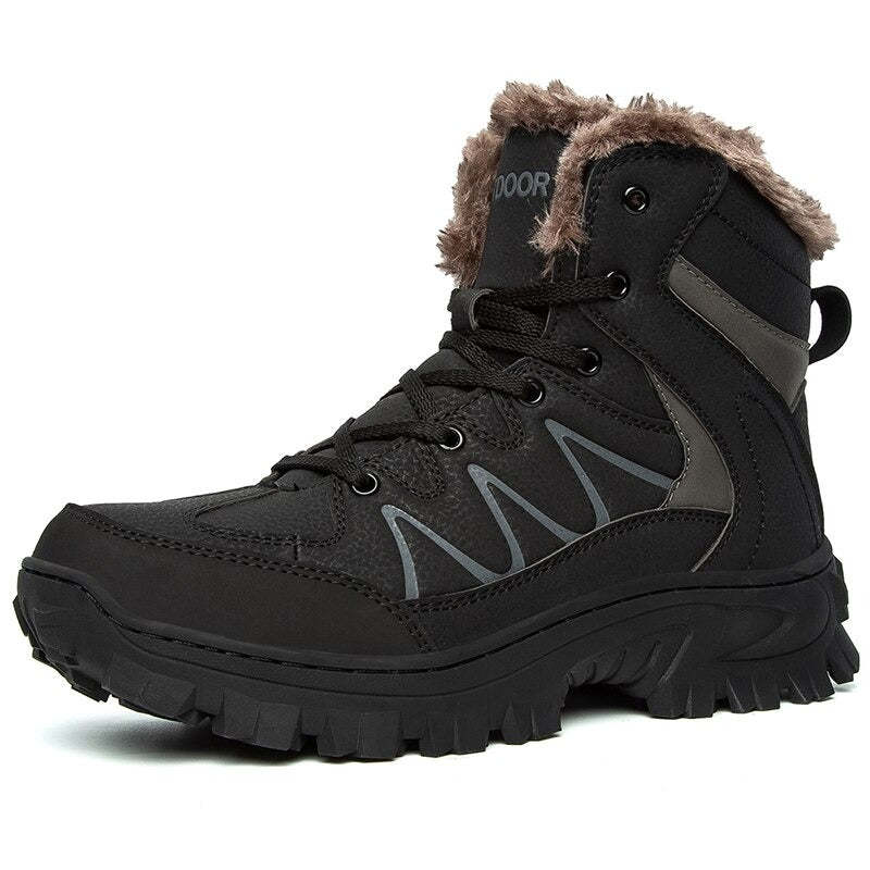 Men's Outdoor Non-Slip Hiking Ankle Boots-My Soft Slipper